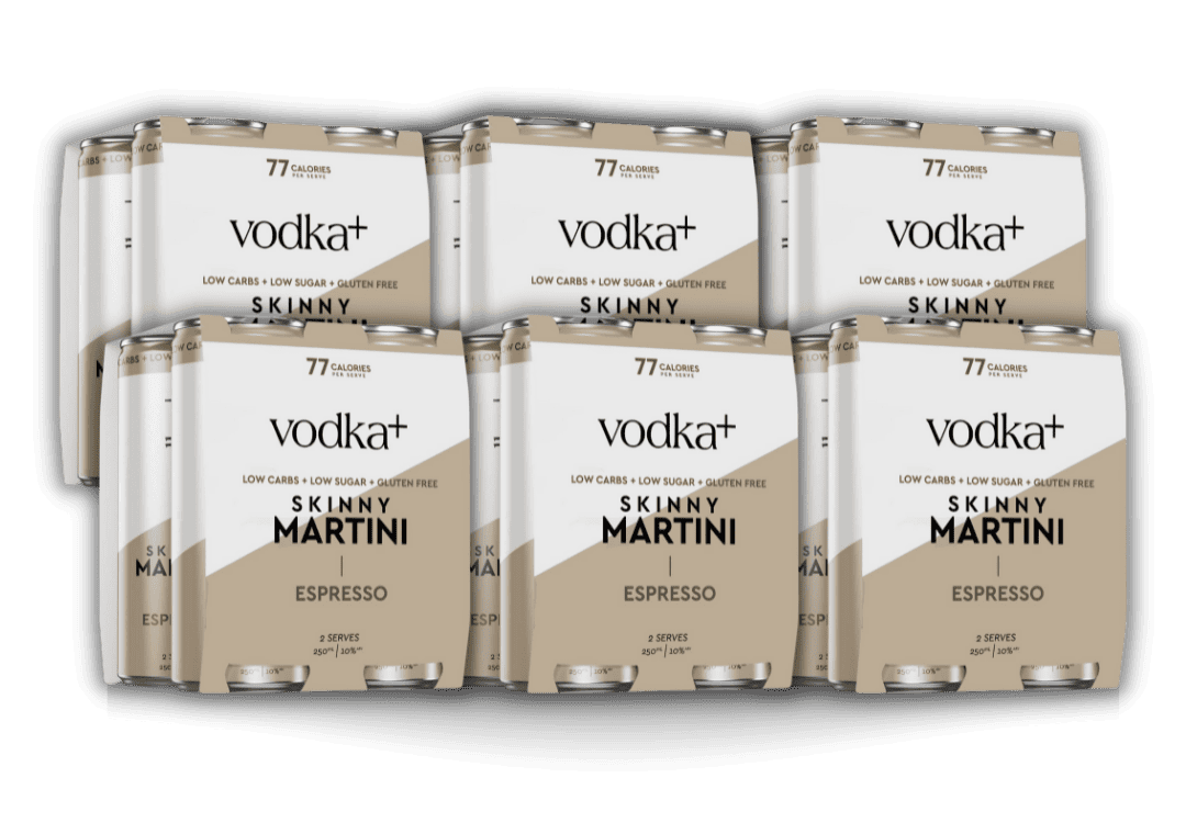 Vodka+ Skinny Espresso Martini