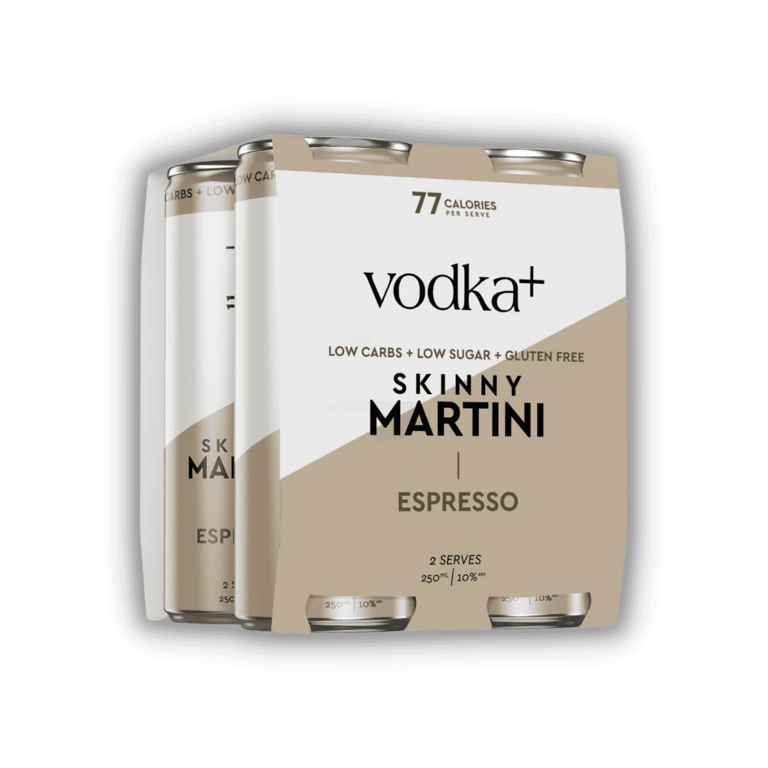 Vodka+ Skinny Espresso Martini